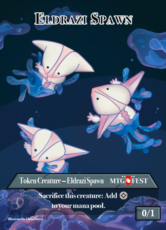 Eldrazi Spawn token